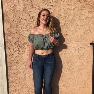 H&M off shoulder top